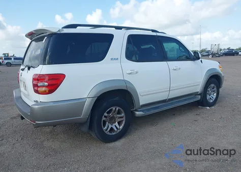 2004 Toyota Sequoia Sr5 V8 из США, поврежденный, VIN 5TDZT34A24S219838
